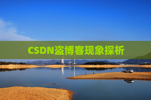 CSDN盗博客现象探析 CSDN盗博客现象探析
